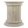 Design Toscano Roman Doric Column Classical Fluted Architectural Plinth: Tall NE800105